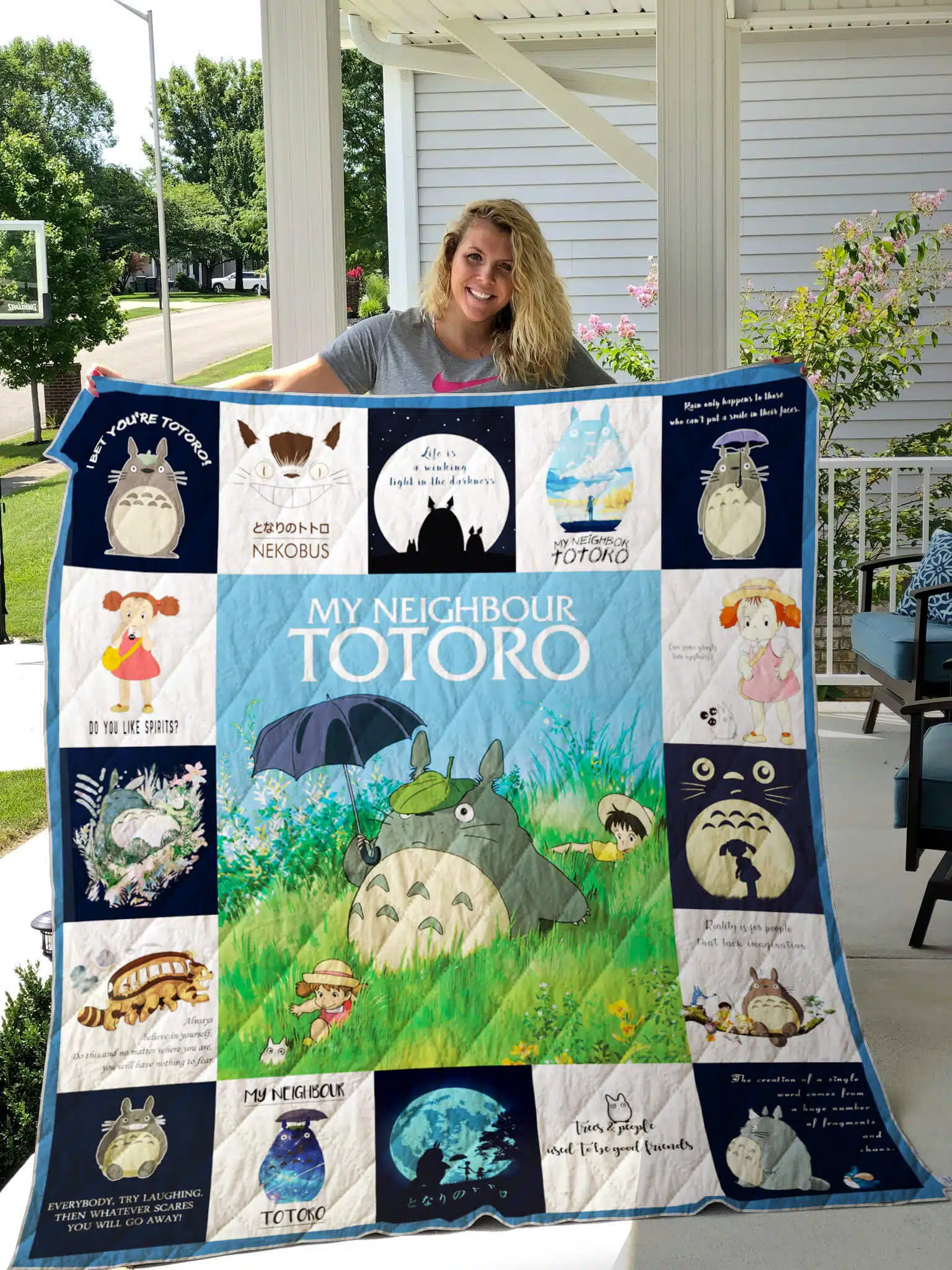My Neighbor Totoro Blanket 1 My Neighbor Totoro Blanket