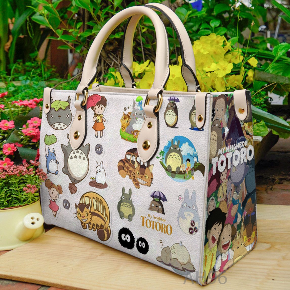 My Neighbor Totoro Leather Handbag 1 My Neighbor Totoro Leather Handbag