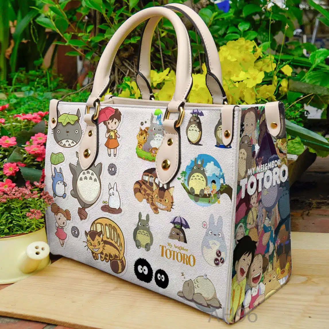 My Neighbor Totoro Leather Handbag 1 My Neighbor Totoro Leather Handbag