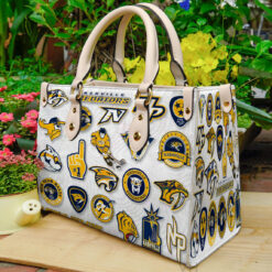 Nashville Predators Leather Handbag