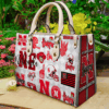 Nebraska Cornhuskers Leather Handbag