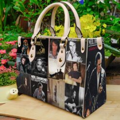 Neil Diamond Leather Handbag