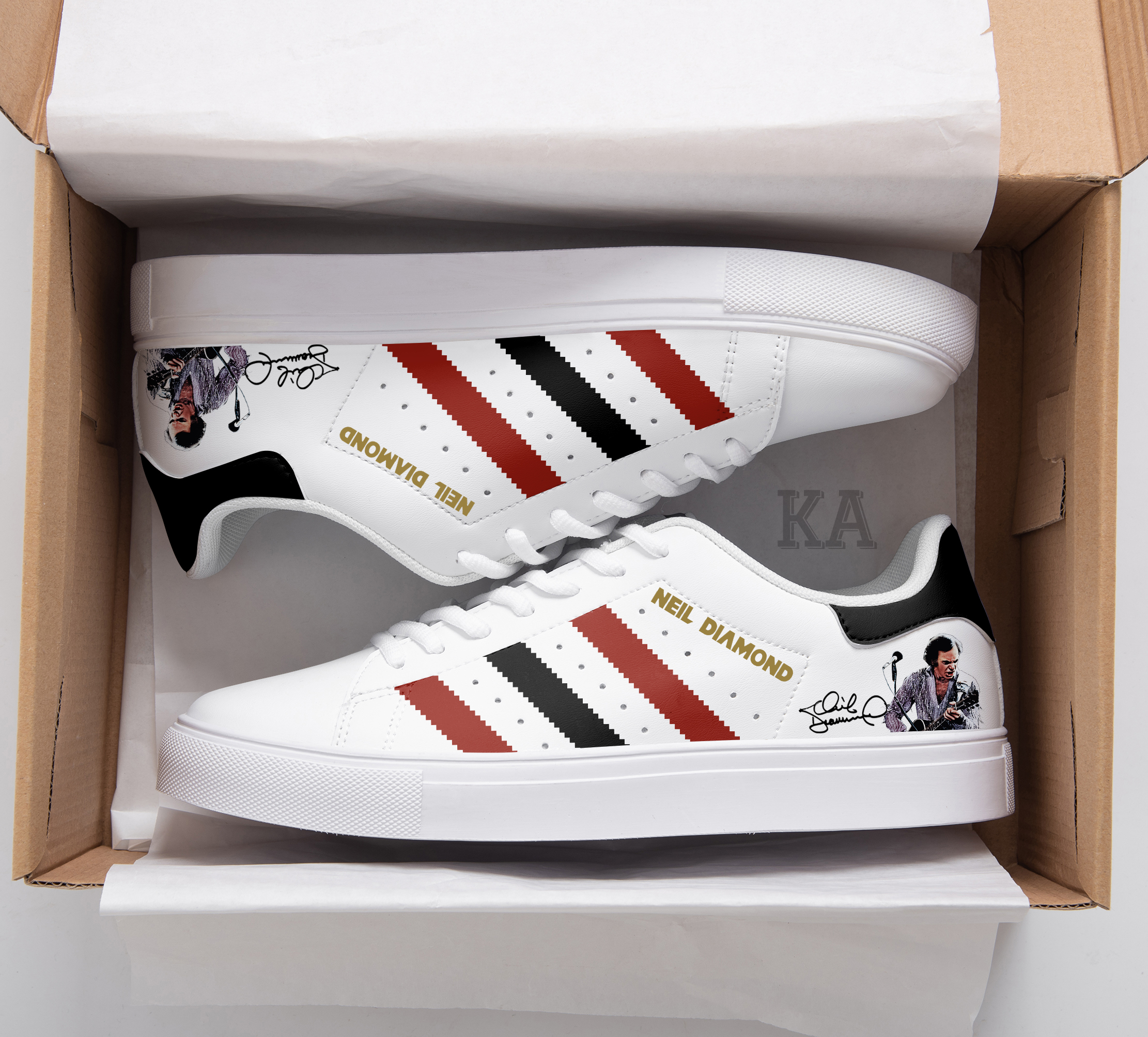 Neil Diamond Lover Stan Smith Shoes 1 Neil Diamond Lover Stan Smith Shoes