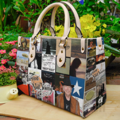 Neil Young Band 5 Leather Handbag