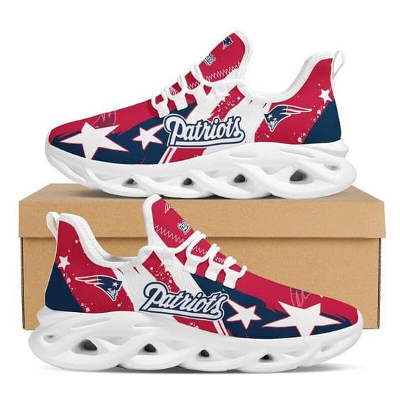 New England Patriots 4 Max Soul Shoes 1 New England Patriots 4 Max Soul Shoes