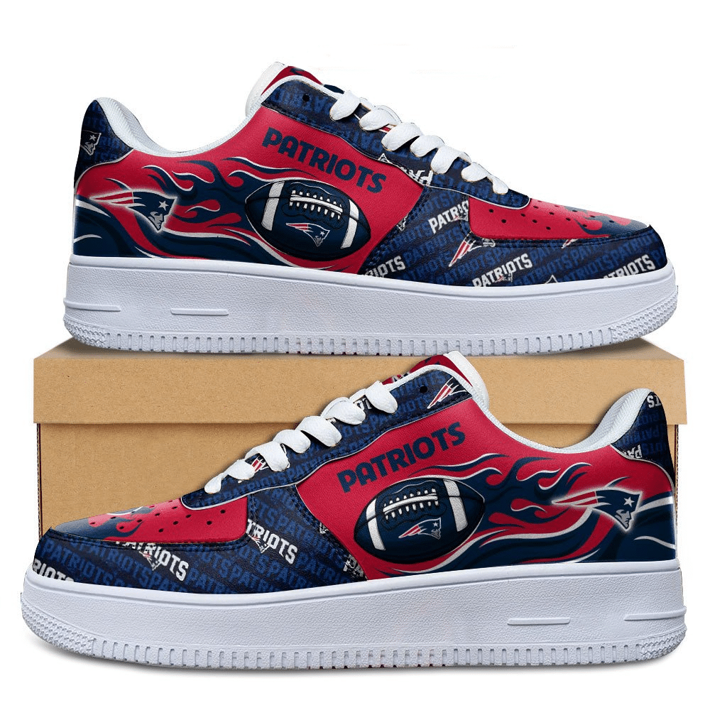 New England Patriots Air Force Shoes 1 New England Patriots Air Force Shoes