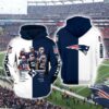 New England Patriots Hoodie Zip Hoodie 3D