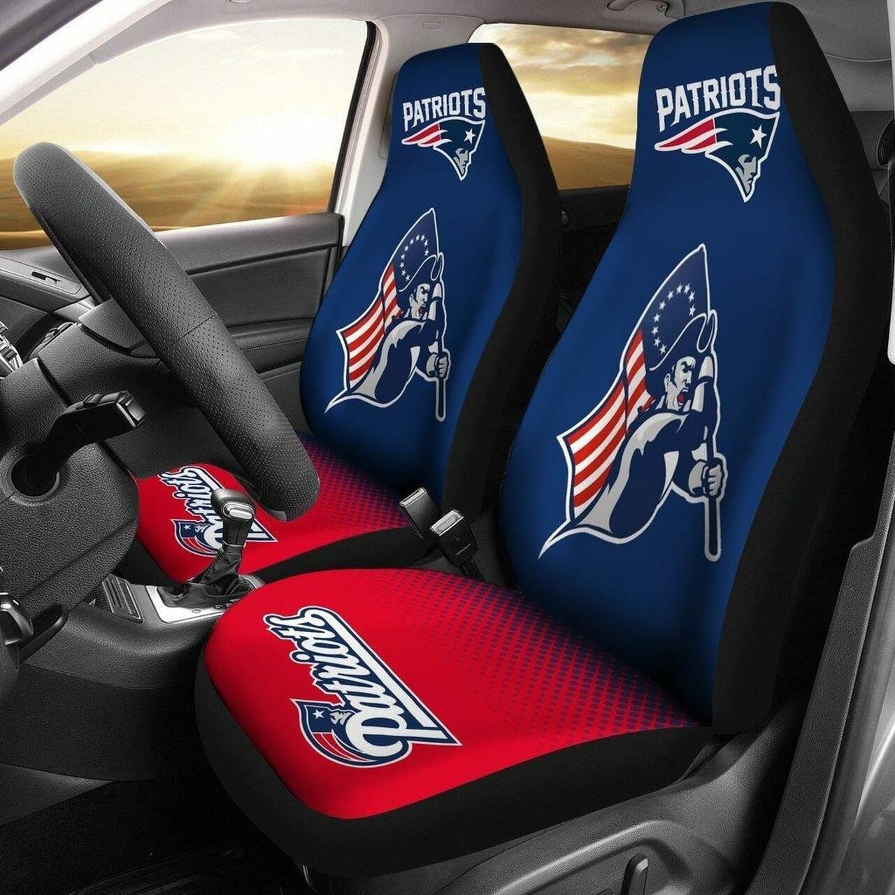 New England Patriots Seat Covers 1 New England Patriots Seat Covers
