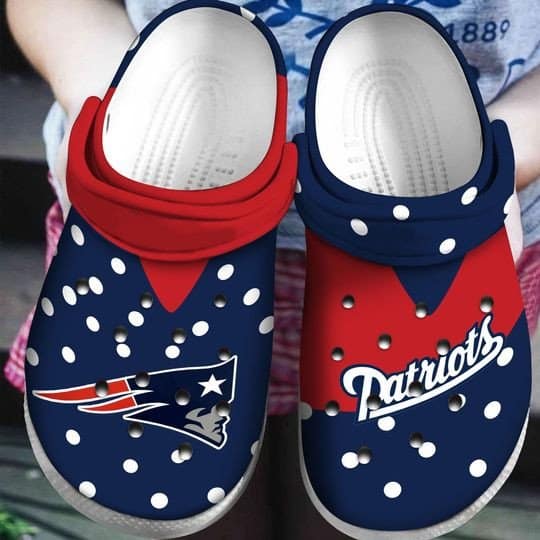 New England Patriots Soft Clogs 1 New England Patriots Soft Clogs