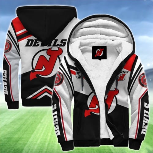 New Jersey Devils 0A Fleece Jacket 1 New Jersey Devils 0A Fleece Jacket