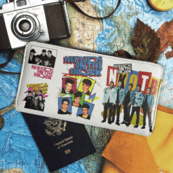 New Kids Nkotb Zip Organizer Wallet
