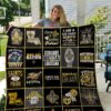 New Orleans Saints 1 Blanket