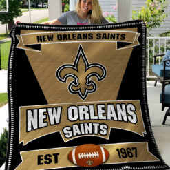 New Orleans Saints 2 Blanket