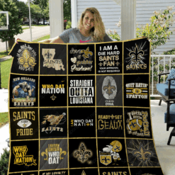 New Orleans Saints Blanket