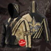 New Orleans Saints Custom 1G Hoodie Zip Hoodie 3D