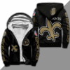 New Orleans Saints Lover Fleece Jacket