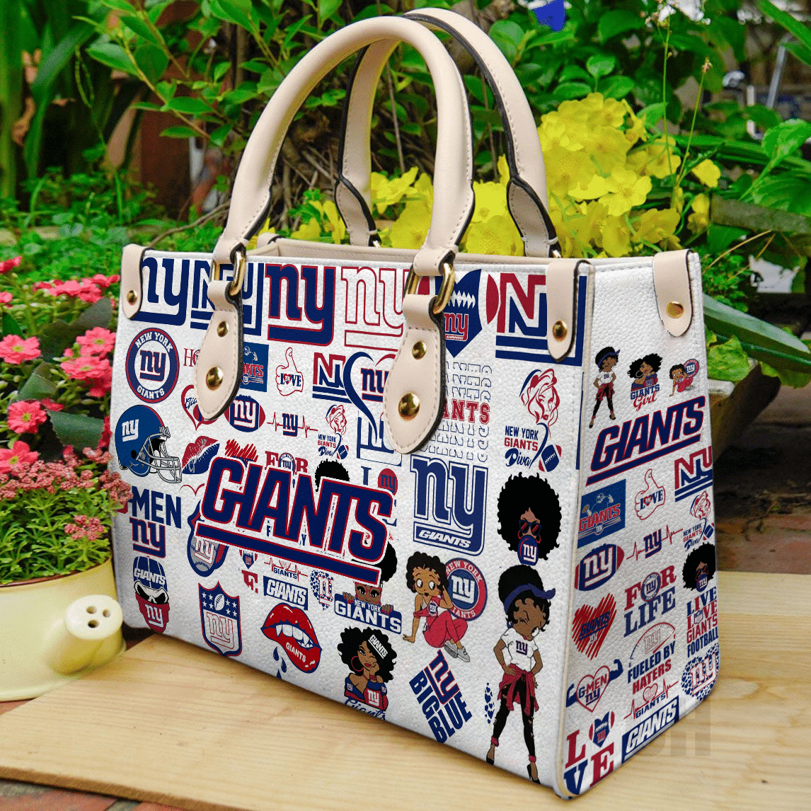 New York Giants Best Leather Handbag 1 New York Giants Best Leather Handbag