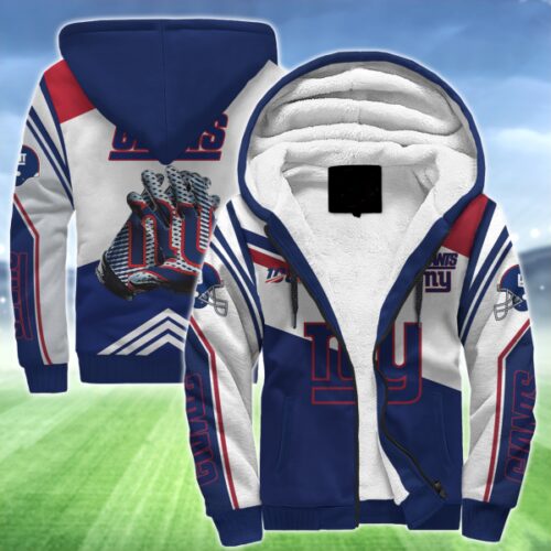 New York Giants Fleece Jacket 1 New York Giants Fleece Jacket