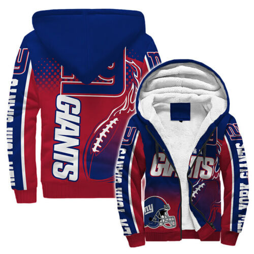 New York Giants Fleece Jacket 1 New York Giants Fleece Jacket