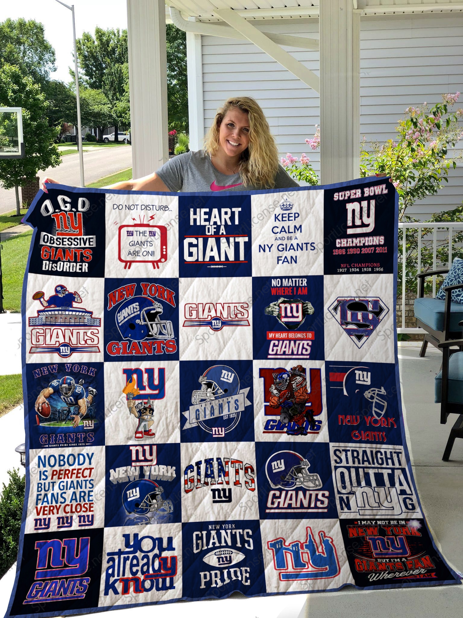 New York Giants Lover Blanket 1 New York Giants Lover Blanket