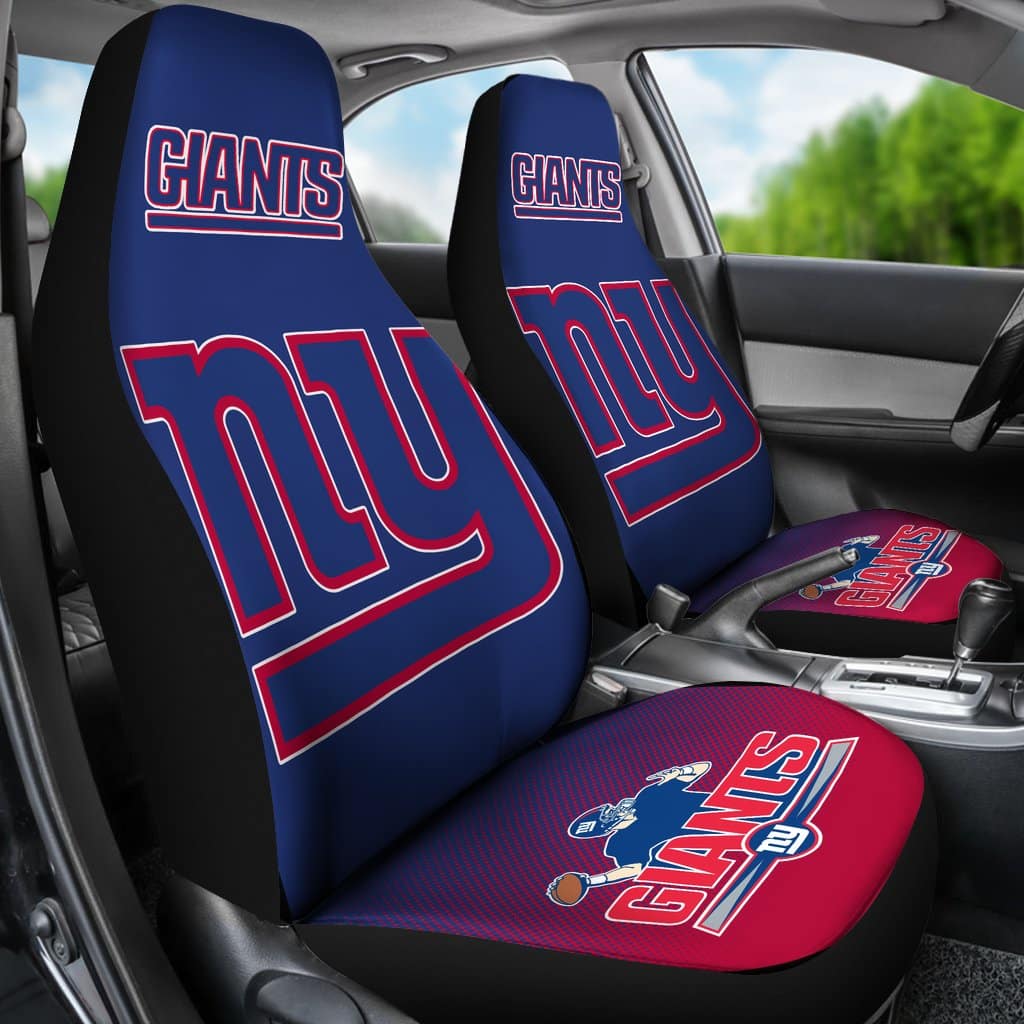 New York Giants Seat Covers 1 New York Giants Seat Covers