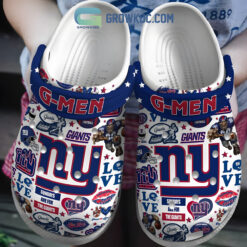 New York Giants Soft Clogs