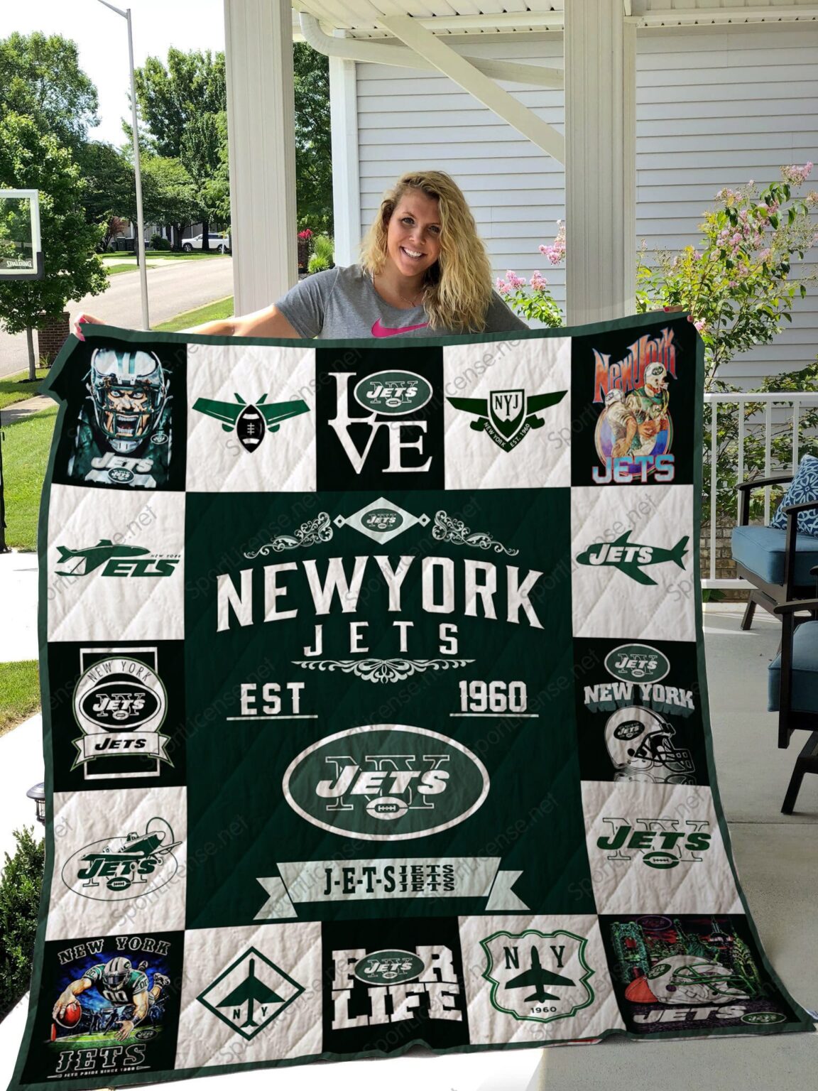 New York Jets Blanket 1 New York Jets Blanket