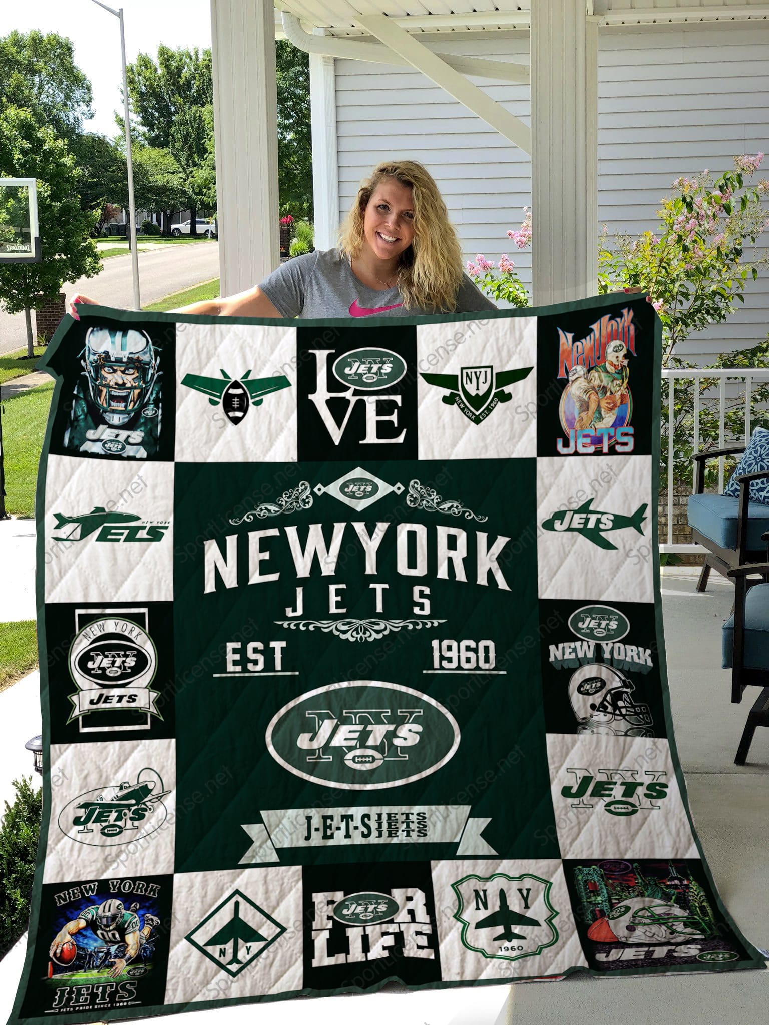 New York Jets Blanket 1 New York Jets Blanket