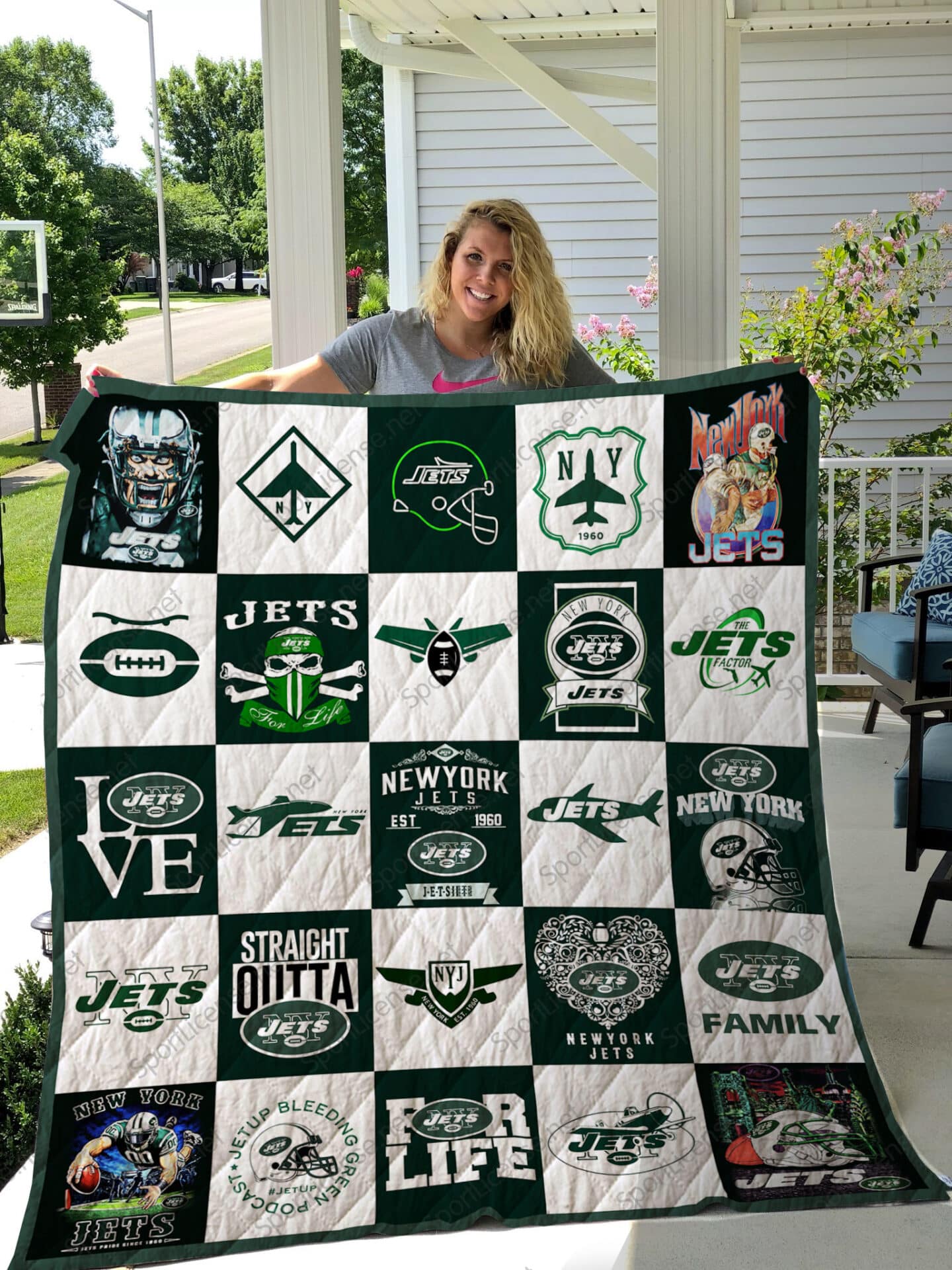 New York Jets Blanket 1 New York Jets Blanket