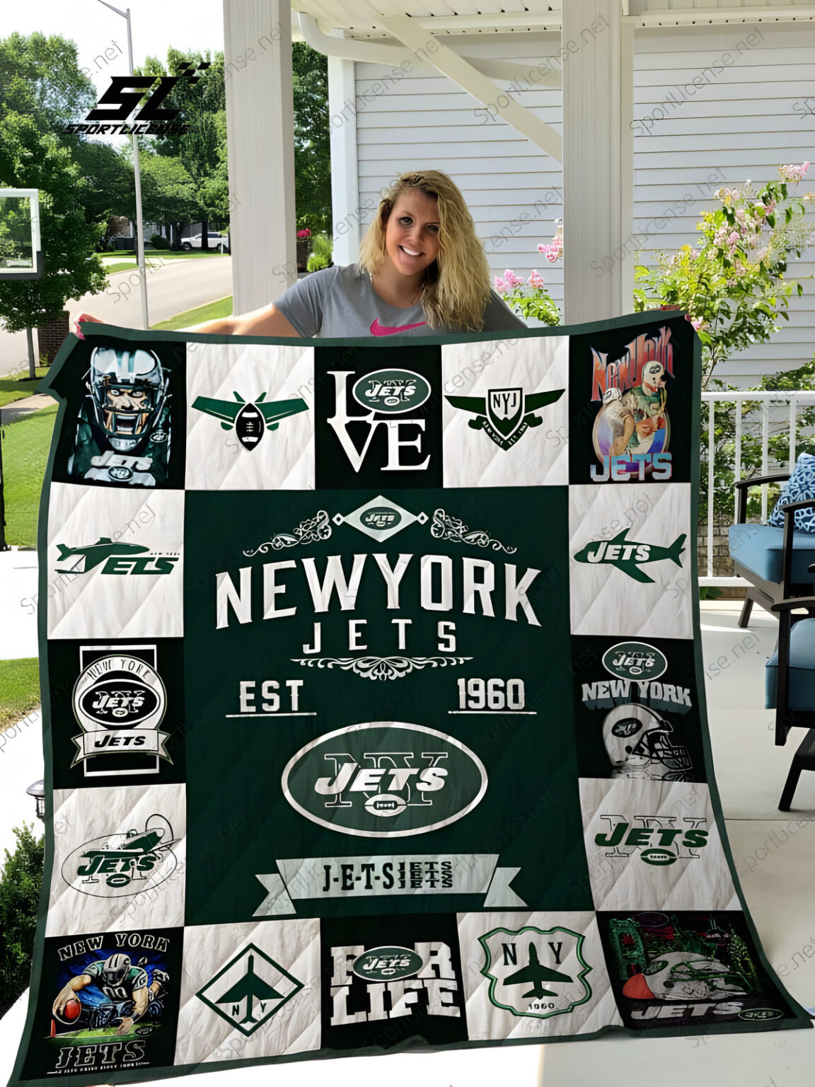 New York Jets Blanket 1 New York Jets Blanket