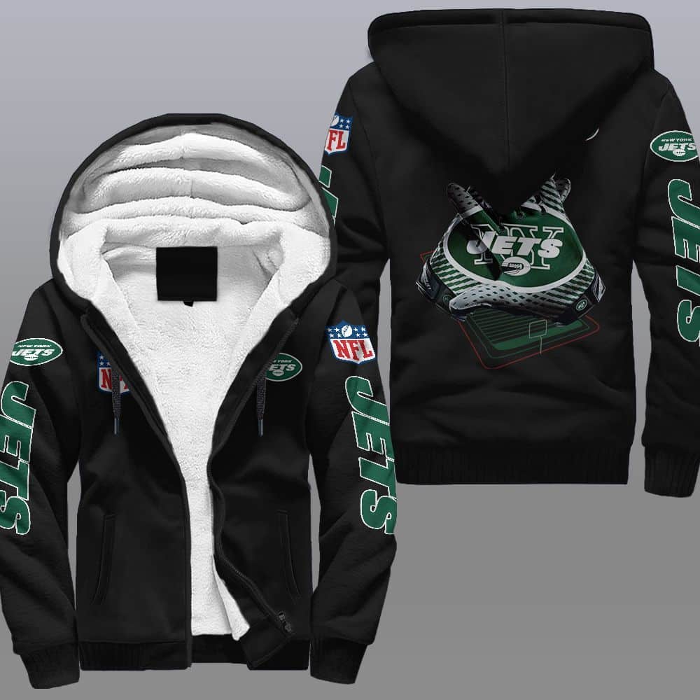 New York Jets Fleece Jacket 1 New York Jets Fleece Jacket