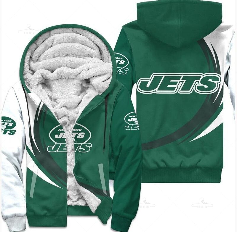 New York Jets G0 Fleece Jacket 1 New York Jets G0 Fleece Jacket