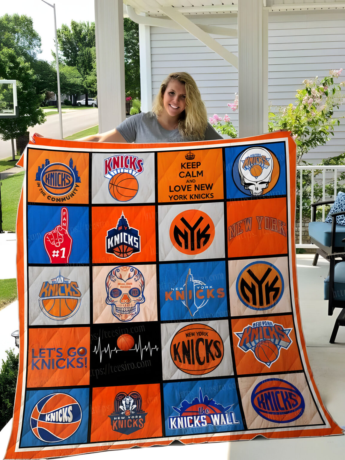 New York Knicks 2 Blanket 1 New York Knicks 2 Blanket