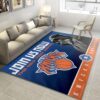 New York Knicks Area For Living Room Home Decor Area Rug