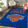 New York Knicks For Living Room Area Rug