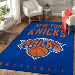 New York Knicks For Living Room Area Rug