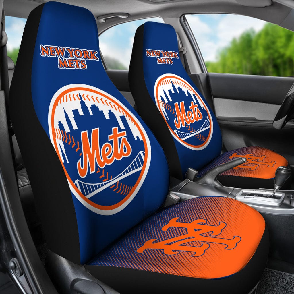New York Mets 01 Seat Covers 1 New York Mets 01 Seat Covers