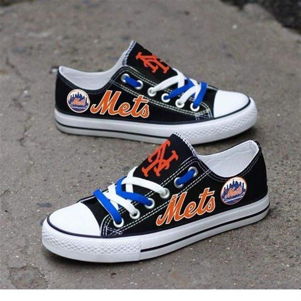 New York Mets 1 Low Top Shoes 1 New York Mets 1 Low Top Shoes