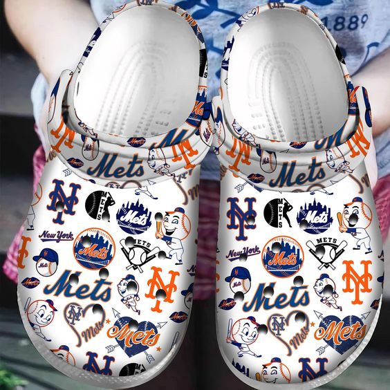 New York Mets 1 Soft Clogs 1 New York Mets 1 Soft Clogs