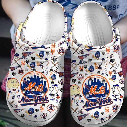 New York Mets Soft Clogs 1 New York Mets Soft Clogs