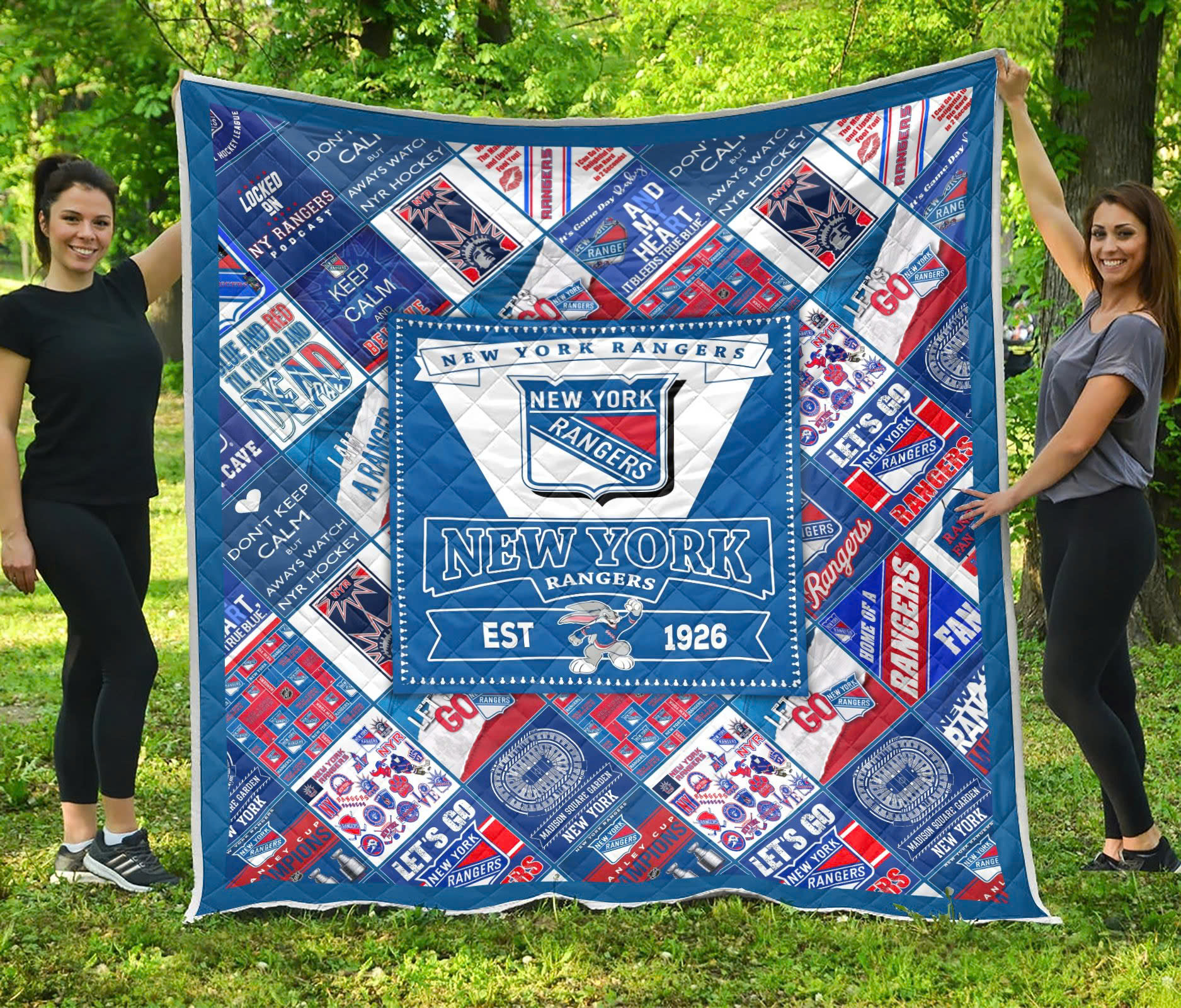 New York Rangers Blanket 1 New York Rangers Blanket