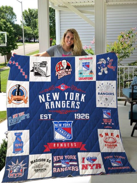 New York Rangers Blanket 1 New York Rangers Blanket