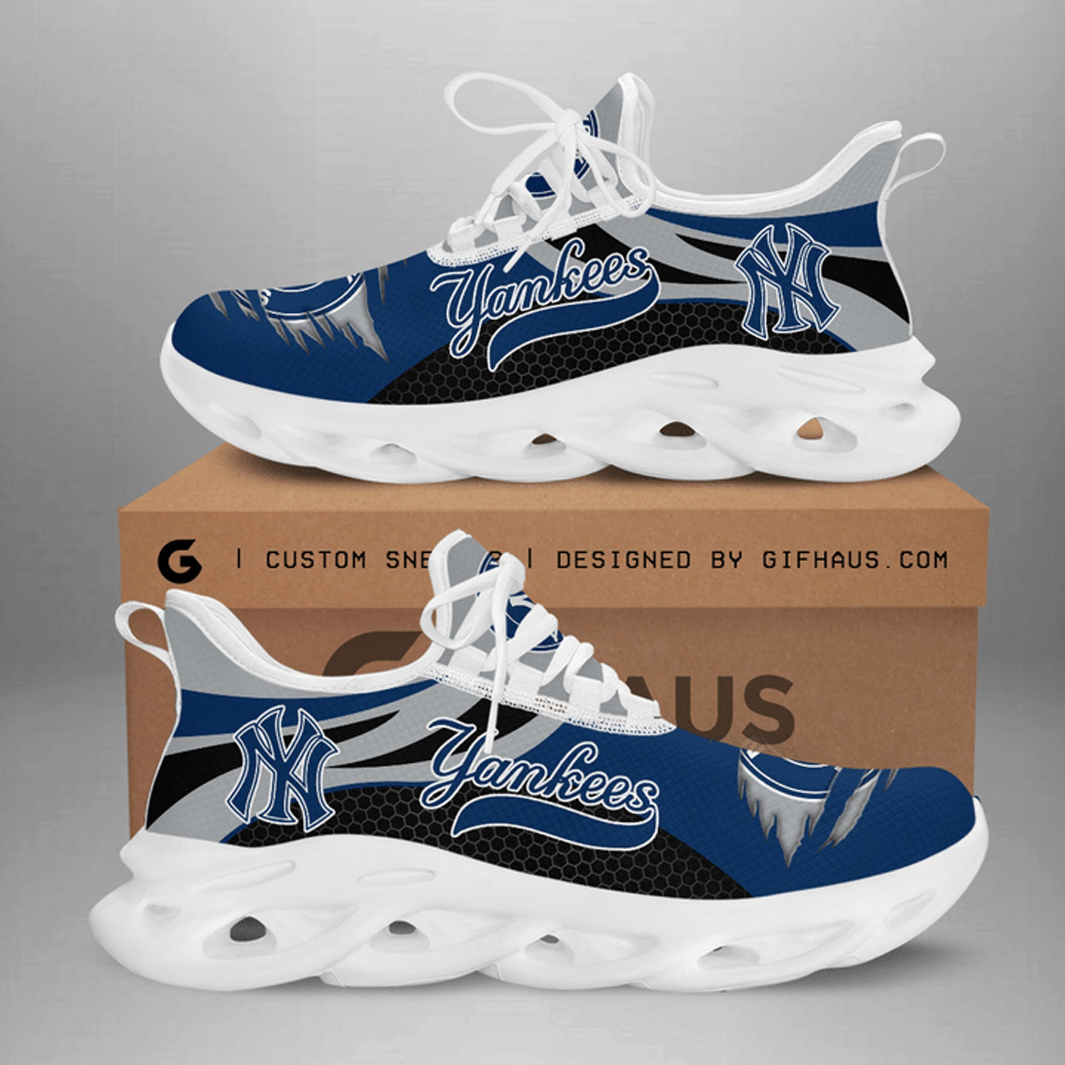 New York Yankees Max Soul Shoes 1 New York Yankees Max Soul Shoes