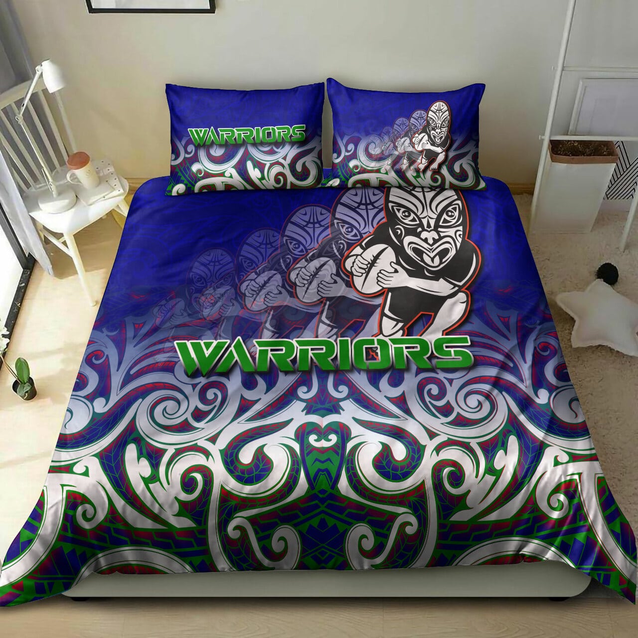 New Zealand Warriors Bedding Set 1 New Zealand Warriors Bedding Set