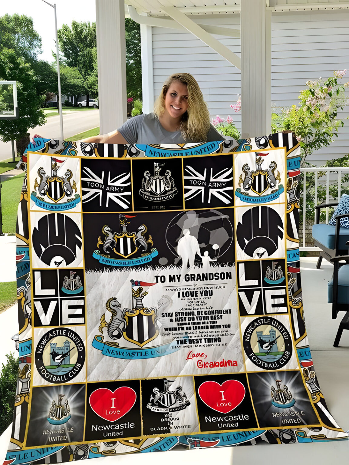 Newcastle United Blanket 1 Newcastle United Blanket