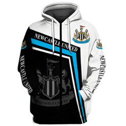 Newcastle United Hoodie Zip Hoodie 3D