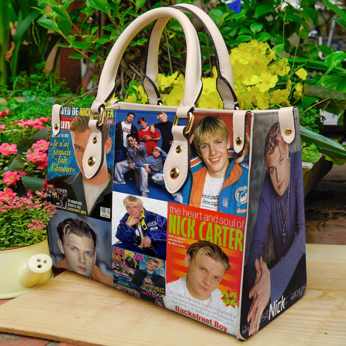 Nick Carter Leather Handbag 1 Nick Carter Leather Handbag
