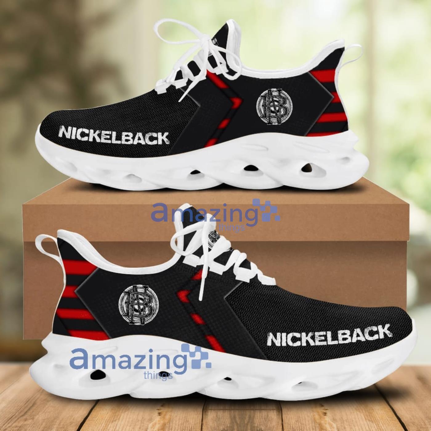 Nickelback White Max Soul Shoes 1 Nickelback White Max Soul Shoes