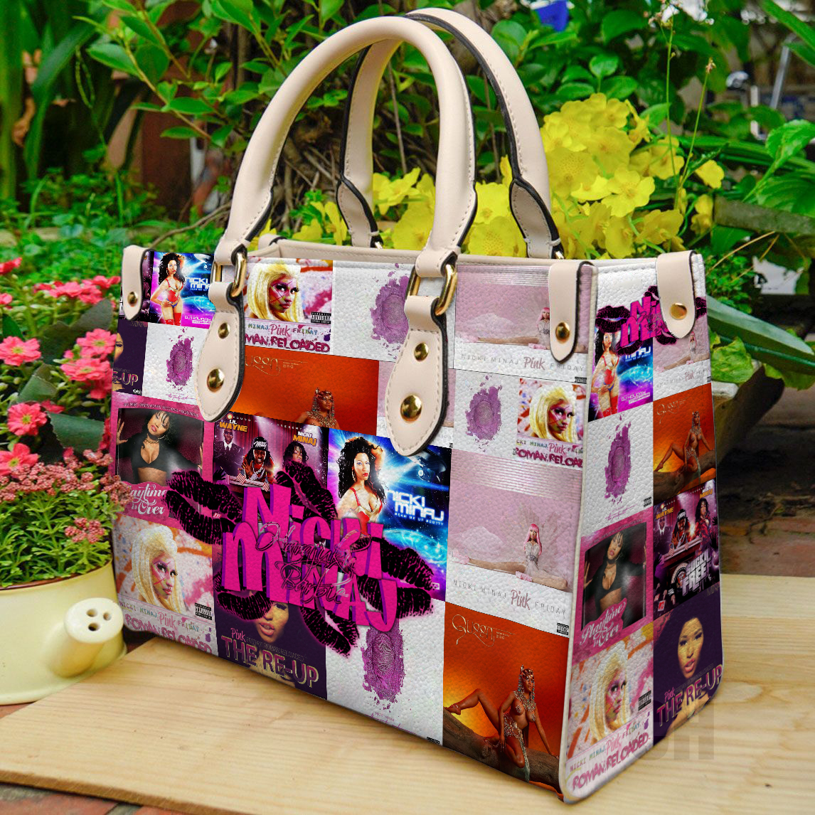 Nicki Minaj Leather Handbag 1 Nicki Minaj Leather Handbag