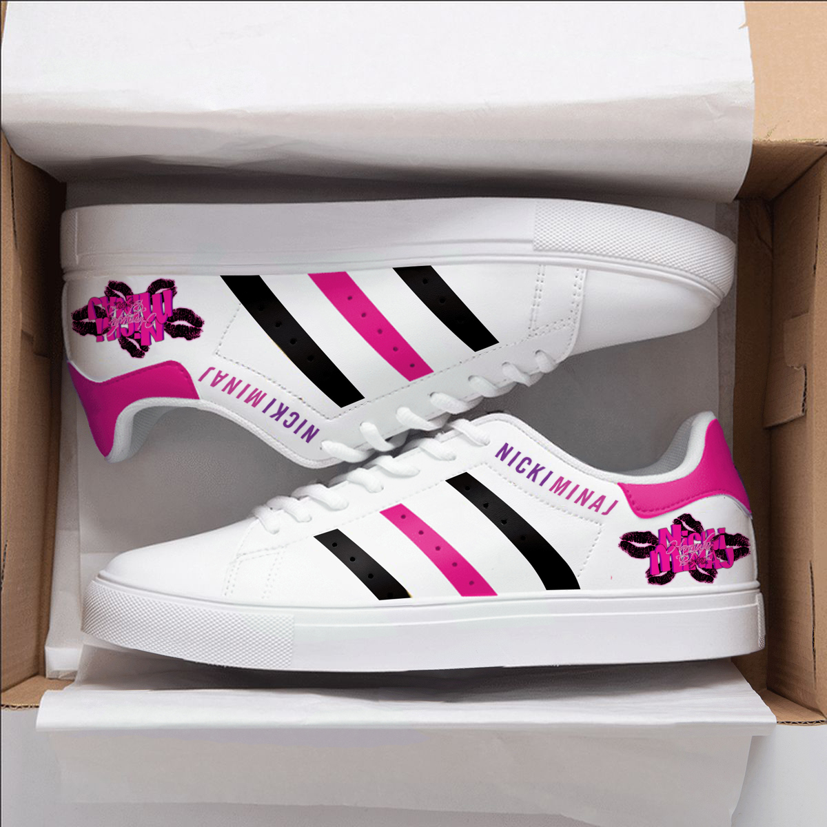 Nicki Minaj T1 Stan Smith Shoes 1 Nicki Minaj T1 Stan Smith Shoes